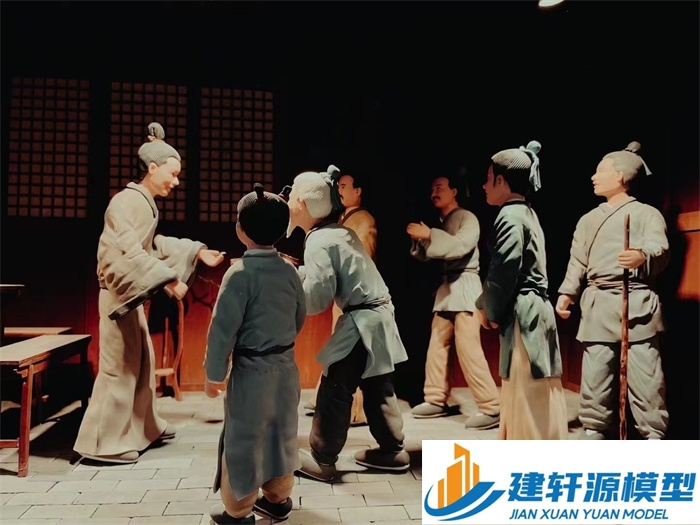 波阳喻侃压粮饷军场景