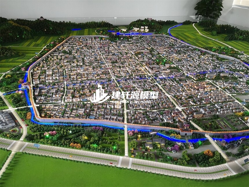 波阳城市规划模型