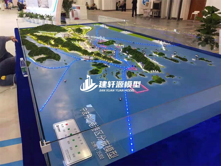 波阳地形地貌模型