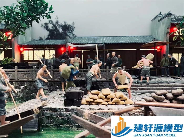 波阳博物馆江南水乡模型