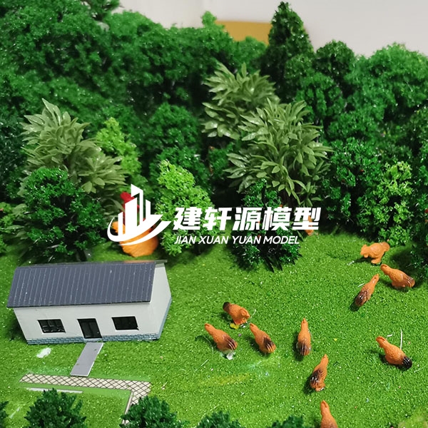 波阳智慧农场沙盘模型生产